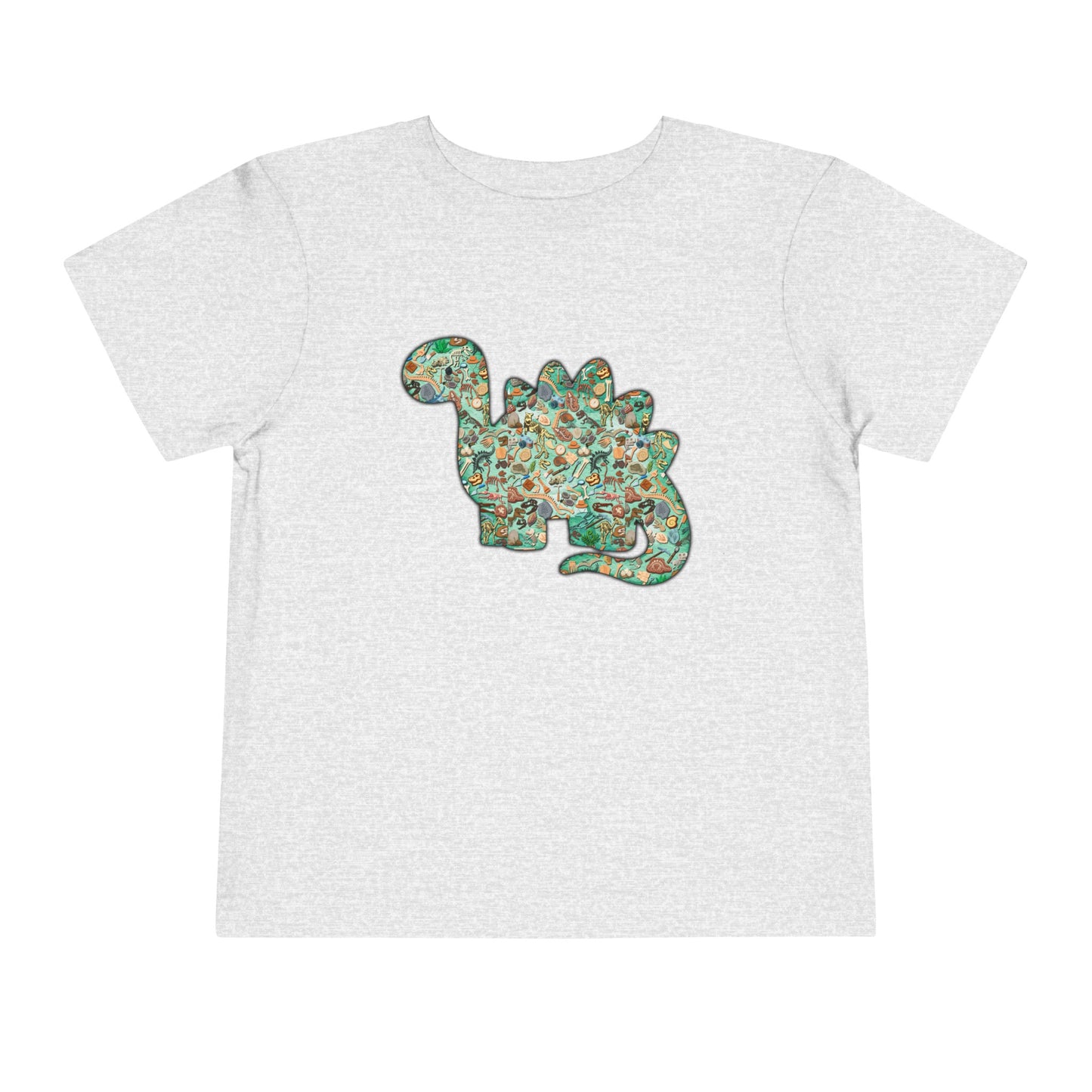 Roar-tastic Toddler T-Shirt with baby Stegosaurus Design