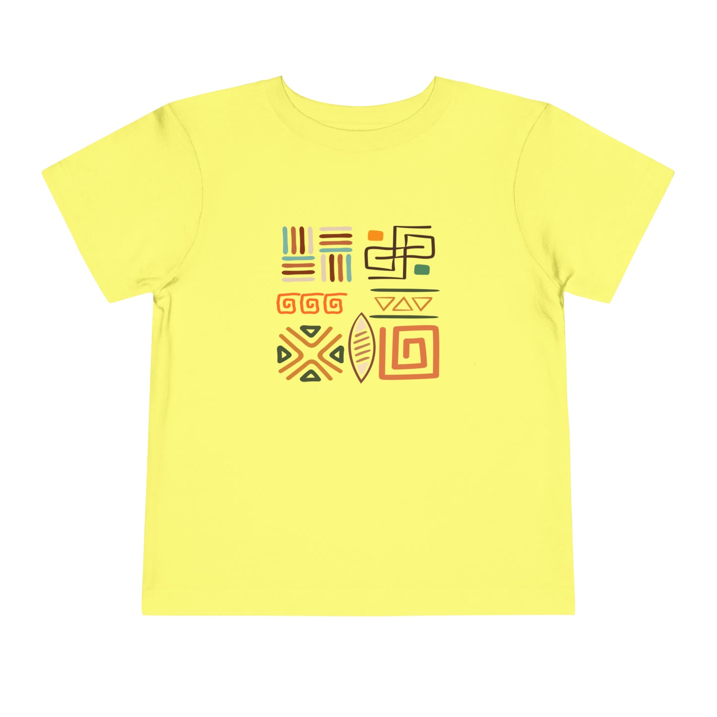 African Patterns - Unisex Toddler Short Sleeve T-shirt