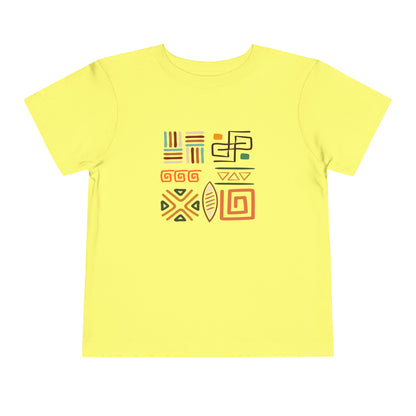 African Patterns - Unisex Toddler Short Sleeve T-shirt