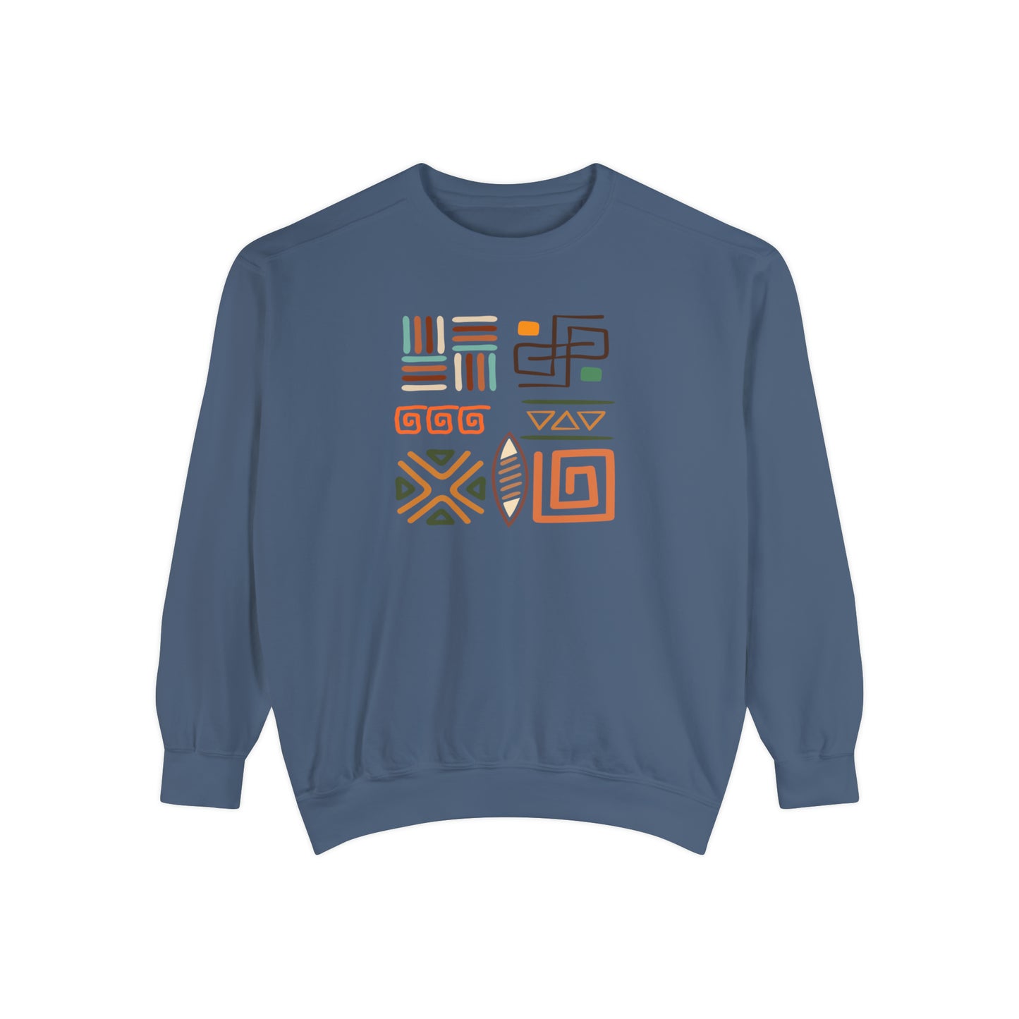 Abstract African symbols Unisex Comfort Sweatshirt