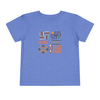 African Patterns - Unisex Toddler Short Sleeve T-shirt