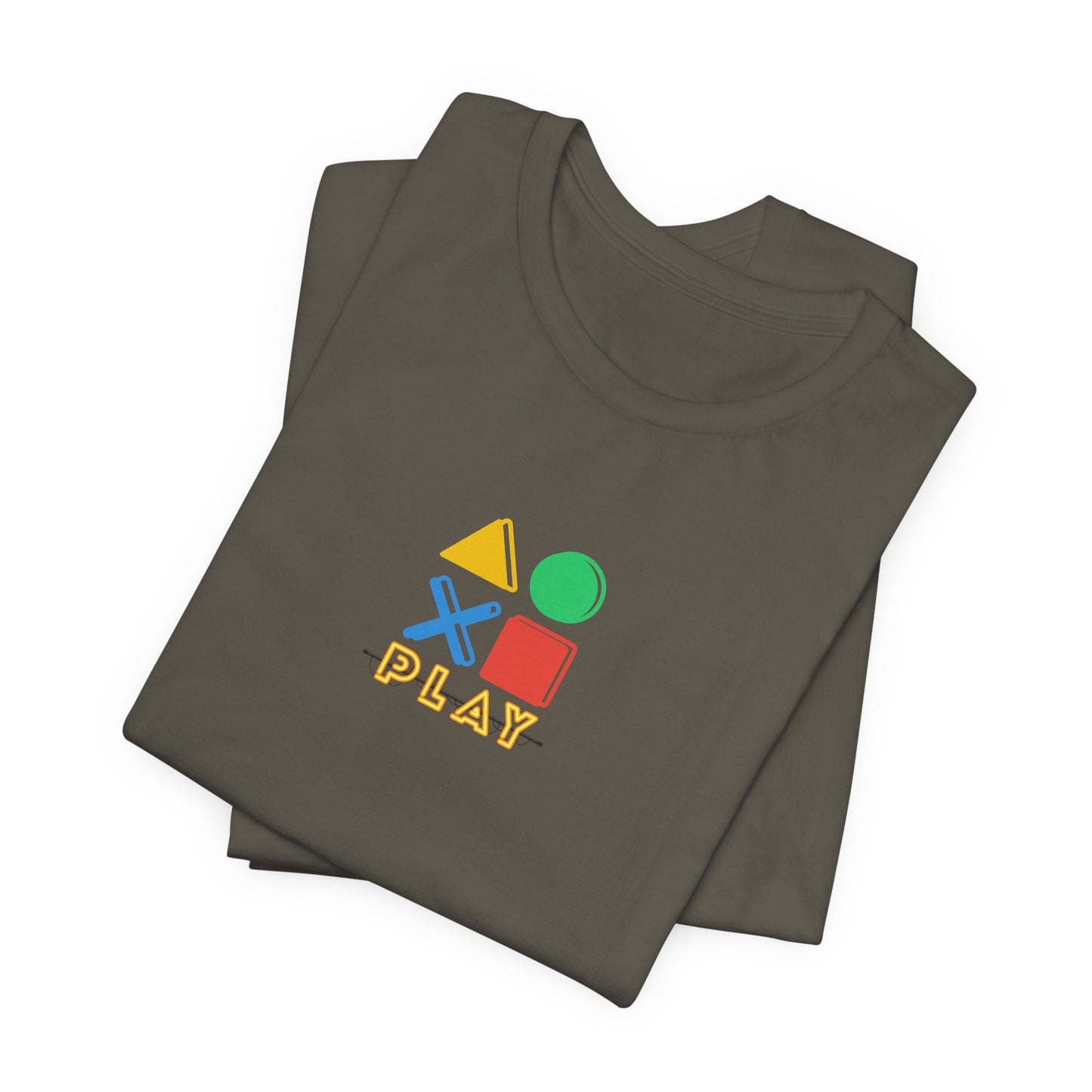 Gamer Play buttons  T Shirt for Adults