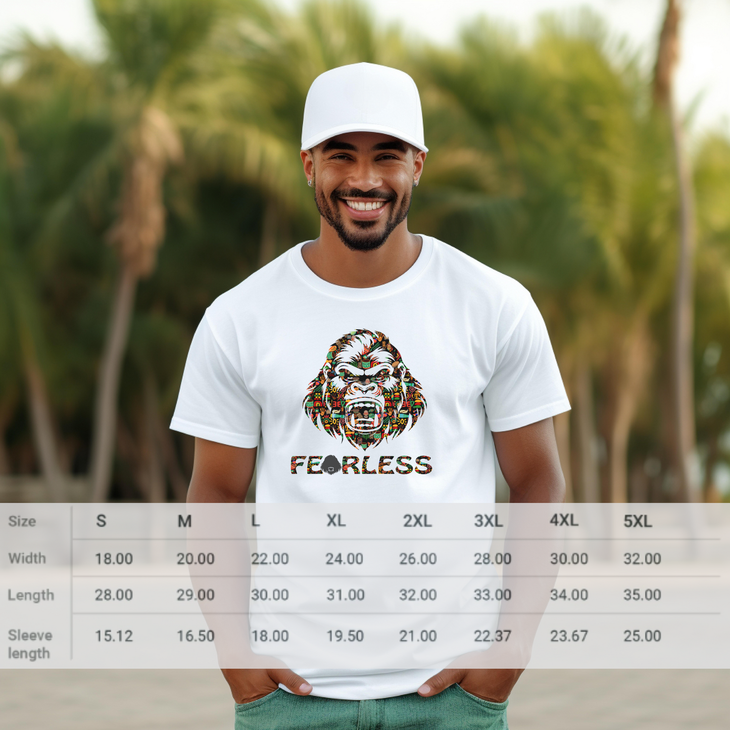 Fearless Heavy Cotton Tee Shirt